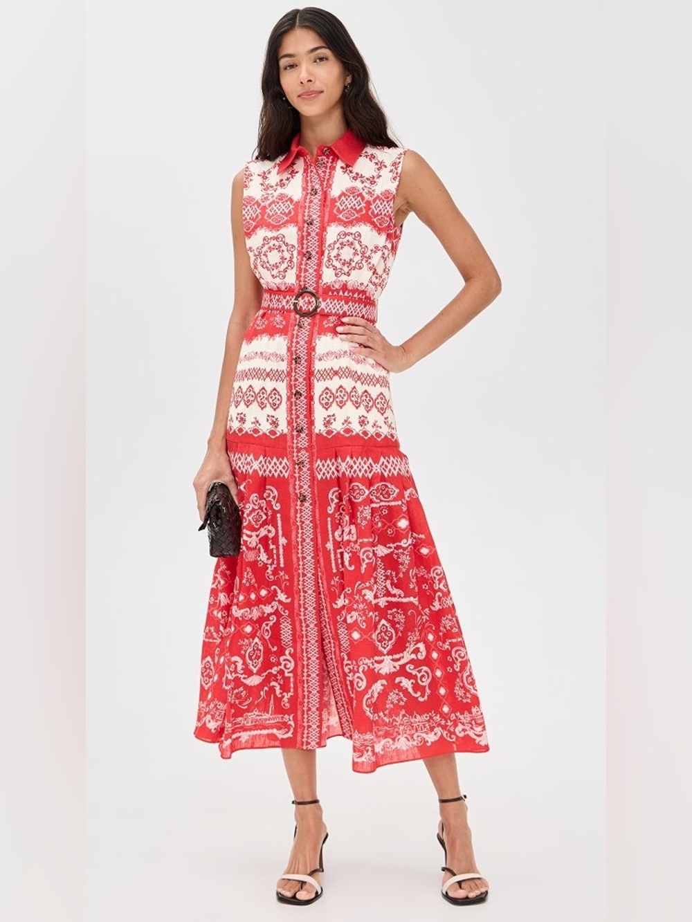 SALONI Nya Dress

Nya Dress Button-Up Midi Dress